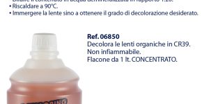 Decolorante per CR39 per la Rimozione del Colore dalle Lenti