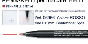 pennarello per marcare lenti